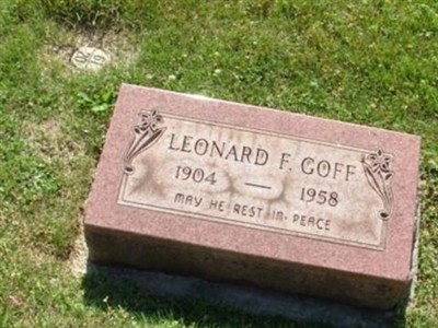 Leonard F. Goff on Sysoon