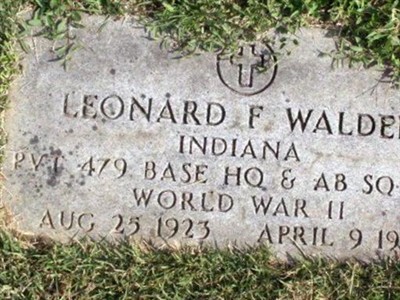 Leonard F. Walden on Sysoon