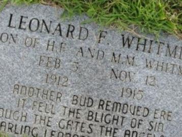 Leonard F. Whitmire on Sysoon