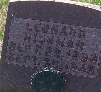 Leonard Hickman on Sysoon