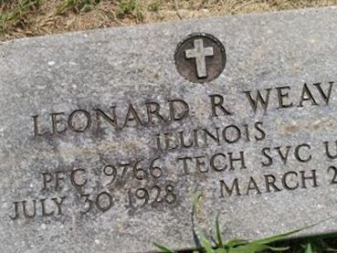 Leonard L Weaver on Sysoon