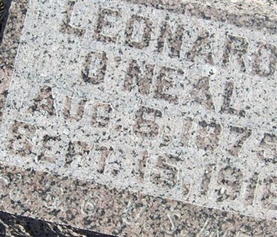 Leonard O'Neal on Sysoon