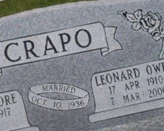 Leonard Owen Crapo on Sysoon