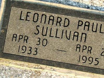 Leonard Paul Sullivan on Sysoon