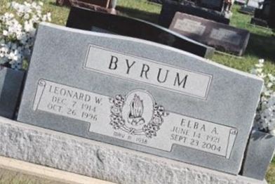 Leonard William Byrum on Sysoon