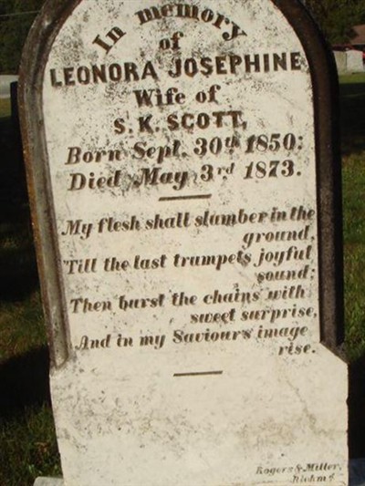 Leonora Josephine Scott on Sysoon
