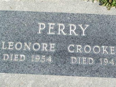 Leonore Houlding Perry on Sysoon
