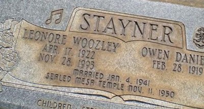 Leonore Woozley Stayner on Sysoon