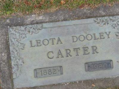 Leota Dooley Carter on Sysoon
