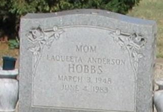 LeQuetta Carlene Anderson Hobbs on Sysoon