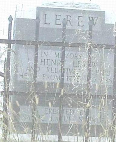 Lerew Cemetery on Sysoon