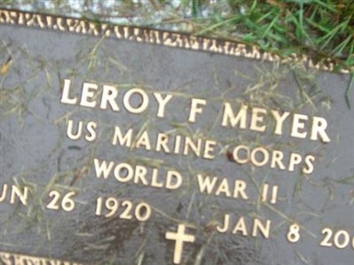 Leroy F Meyer on Sysoon