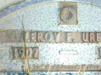 Leroy F. Urey on Sysoon