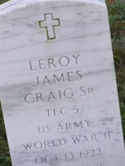Leroy James Craig, Sr on Sysoon