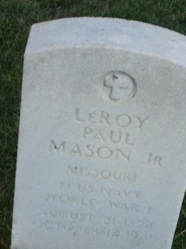 F1 LeRoy Paul Mason, Jr on Sysoon