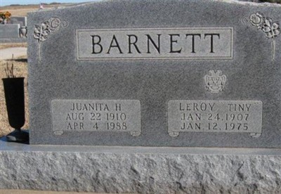 LeRoy "Tiny" Barnett on Sysoon