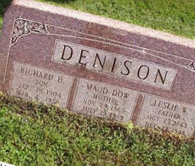 Leslie Walter Denison on Sysoon