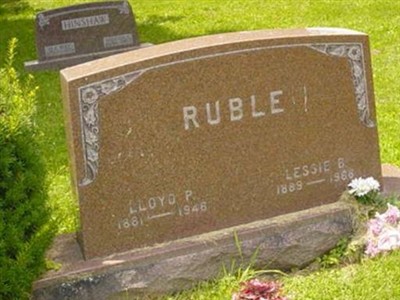 Lessie B. Ruble on Sysoon