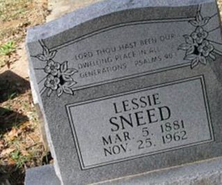 Lessie Sneed on Sysoon