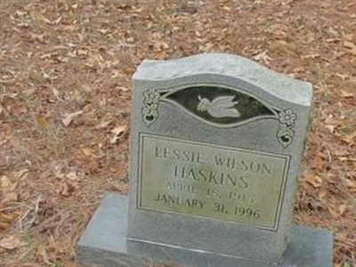 Lessie Wilson Haskins on Sysoon