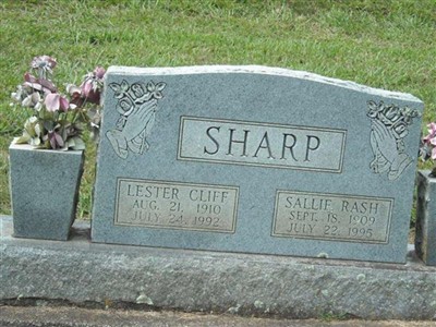Lester Cliff Sharp on Sysoon