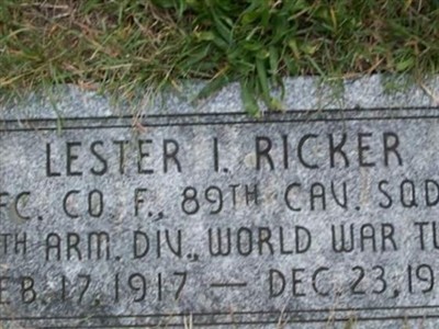 Lester I. Ricker on Sysoon