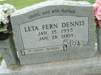 Leta Fern Dennis on Sysoon