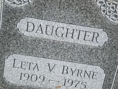 Leta V. Byrne on Sysoon