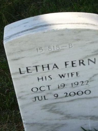 Letha Fern Hale on Sysoon