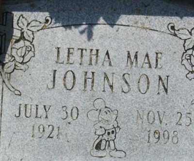 Letha Mae Rafferty Johnson on Sysoon
