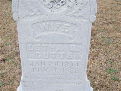 Letha O Cutts on Sysoon