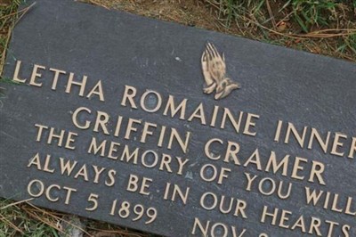 Letha Romaine Innerst Cramer on Sysoon