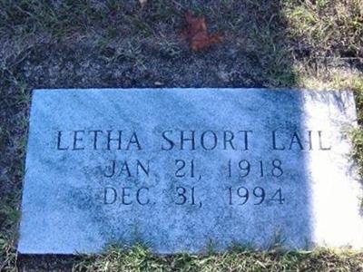 Letha Short Lail on Sysoon
