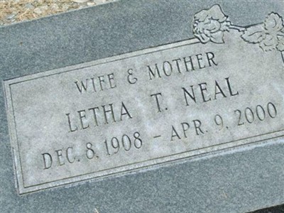 Letha T. Neal on Sysoon