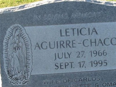 Leticia Aguirre Chacon on Sysoon