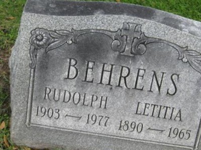 Letitia Behrens on Sysoon