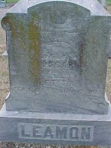 Letitia Francis Kelly Leamon on Sysoon