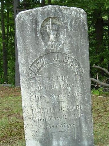 Letitia J Mace on Sysoon