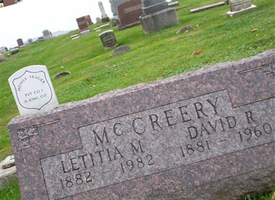 Letitia M. McCreery on Sysoon