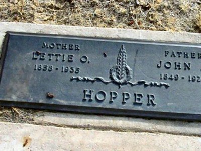 Lettie O Hopper on Sysoon