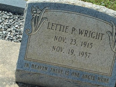 Lettie P Wright on Sysoon