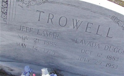 Levada Dugger Trowell on Sysoon