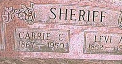 Levi a Sheriff on Sysoon