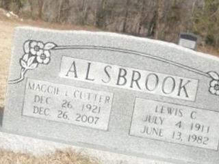 Lewis C Alsbrook on Sysoon