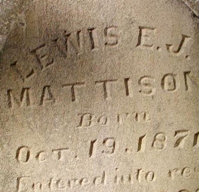Lewis E J Mattison on Sysoon
