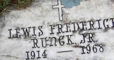 Lewis Frederick Runck, Jr on Sysoon