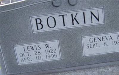 Lewis W. Botkin on Sysoon