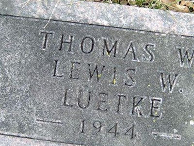 Lewis W Luetke on Sysoon
