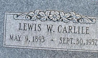 Lewis William Carlile on Sysoon