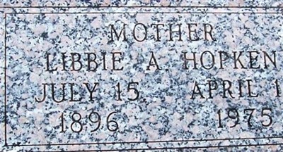 Libbie Alice Barta Hopken on Sysoon